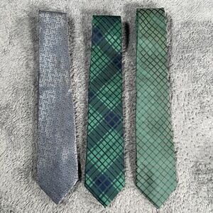 3 Imani Uomo Italy Neck Tie 100% Silk Touch Multicolor Striped Men's Paisley
